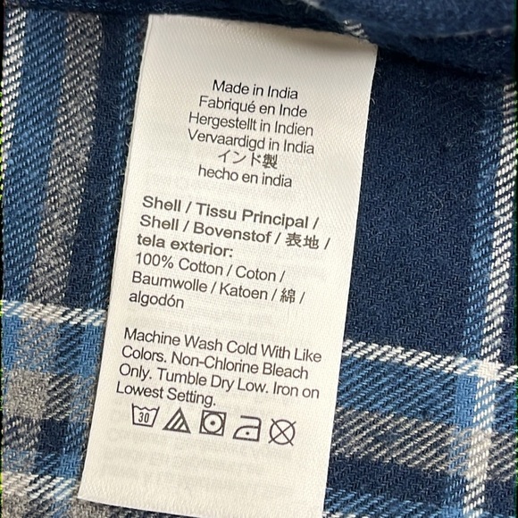 J.Crew Classic fit Flannel button down long sleeve Shirt msrp $89.50 BU178 NWT - Picture 5 of 11